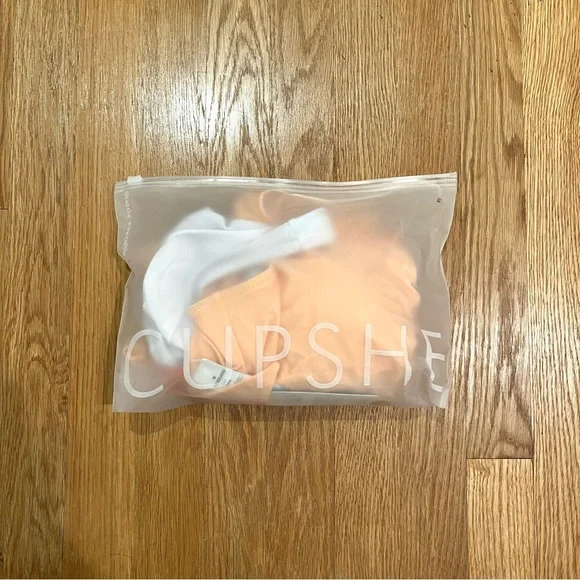 NWT CUPSHE Women's One Piece Swimsuit Wrap Color Block Tie Side (Medium) - Picture 8 of 8